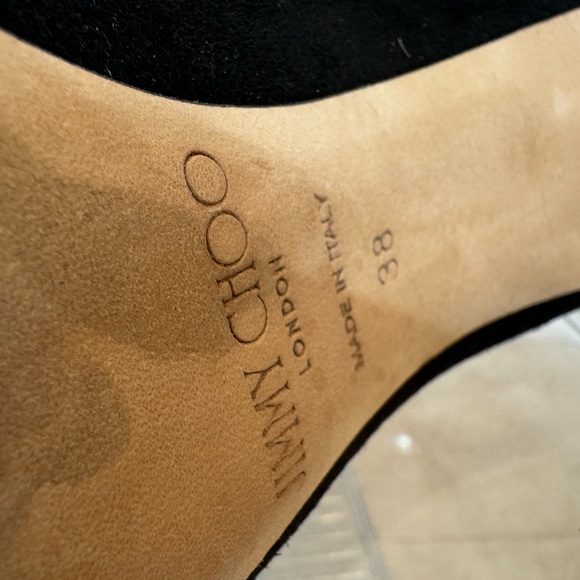 Jimmy Choo Romy 100 Classic black suede - Picture 5 of 5